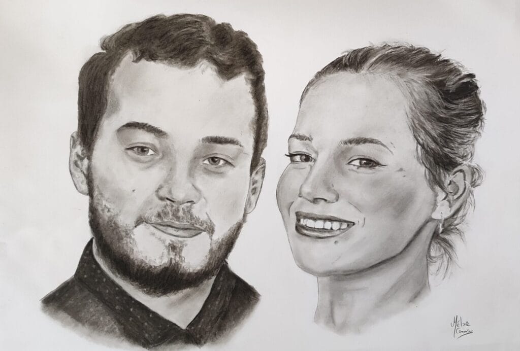 Portrait d'un frère et d'une soeur