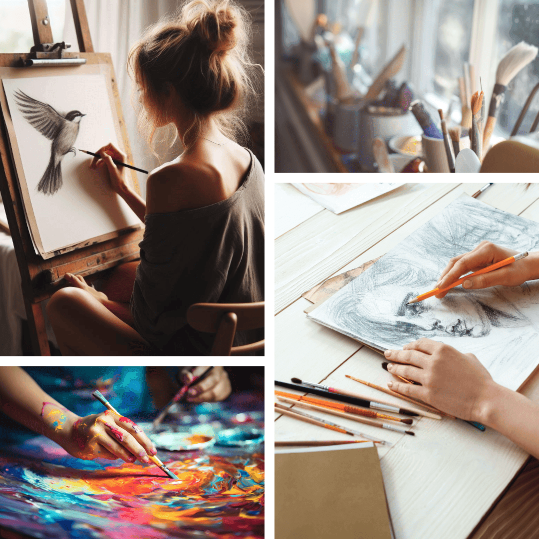 Peintures et dessins